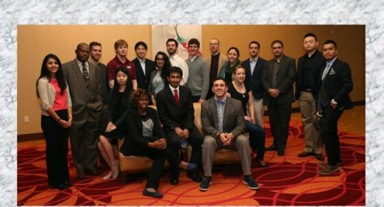 Students in a group photo from the 2015 IIBEC International Convention and Trade Show.