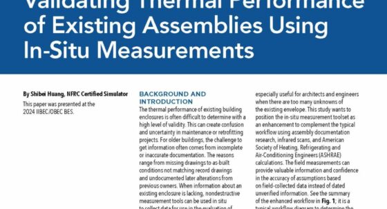 Cover page of IIBEC Interface article, 