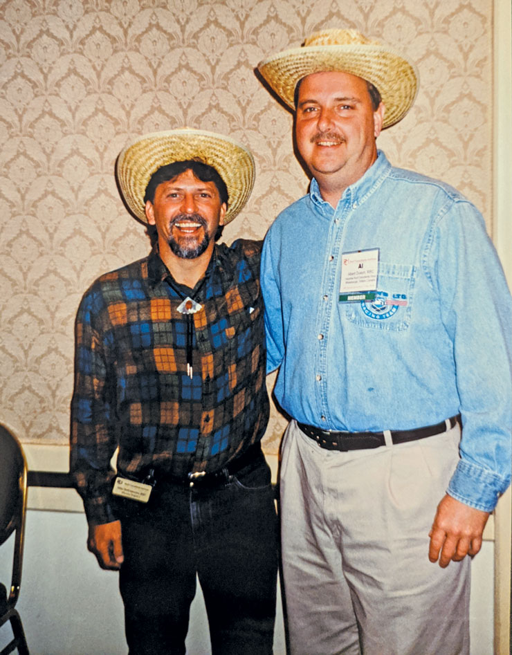 Mike DeFrancesco and Albert Duwyn