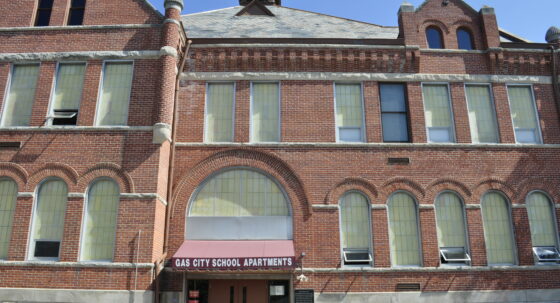 brick school building