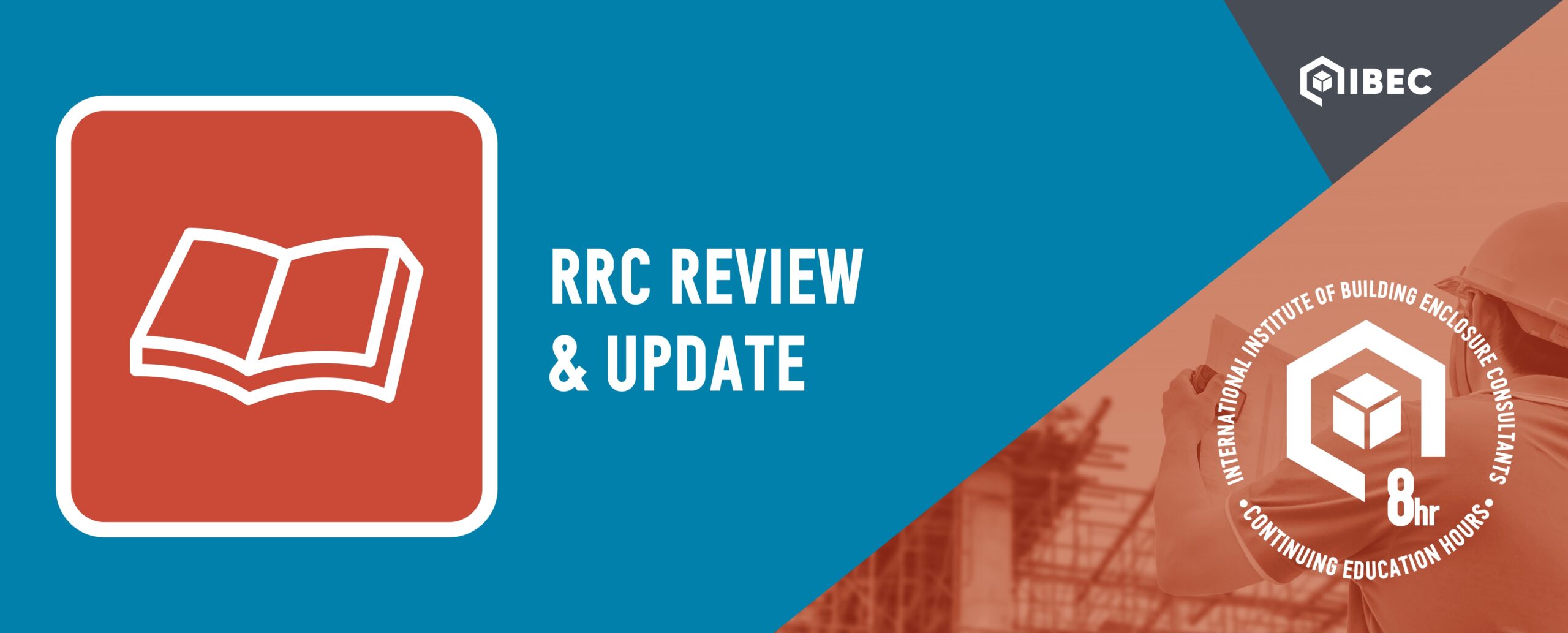 Blue and orange RRC Review and Update logo.
