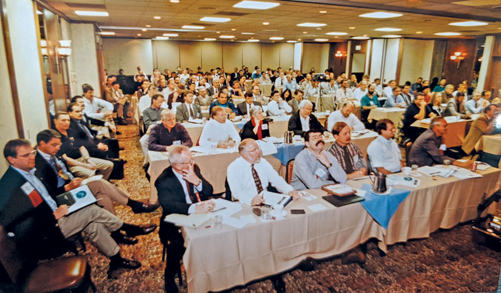 Convention session in 1996