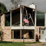 home with hurricane damage