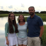 Jess, Tammy, and Scott at the beach