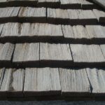 wooden shingles