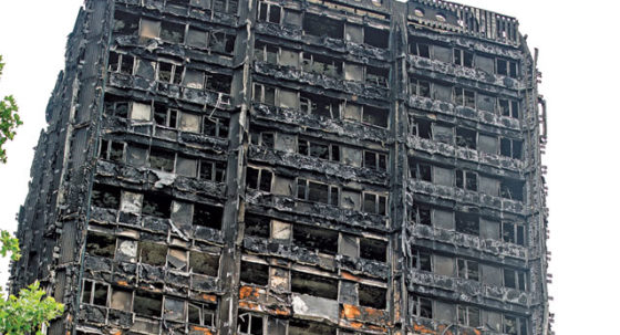 Grenfell Building After Fire