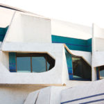 concrete building with pretty angles
