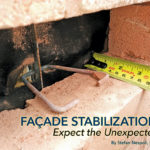 correctly installed brick tie